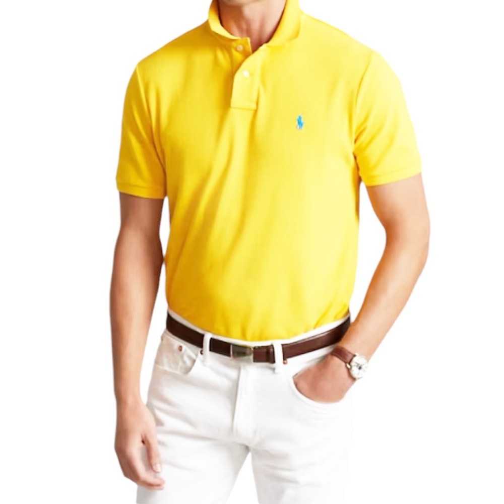Polo Ralph Lauren Polo Shirt Yellow Size XXL